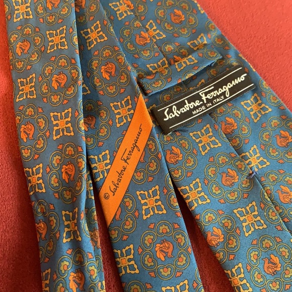 Salvatore Ferragamo Silk Tie - Picture 2 of 4